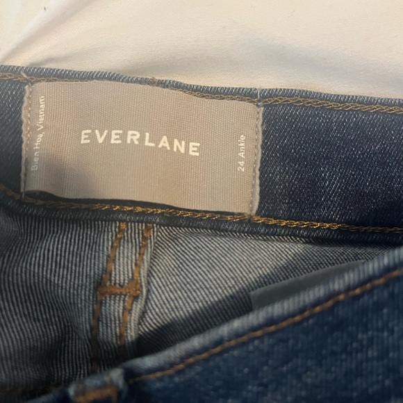 Everlane Jeans Size 24 Ankle Denim - Picture 4 of 6